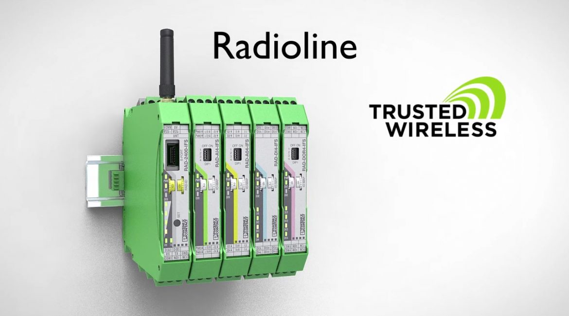Radioline: comunicación inalámbrica de Phoenix Contact