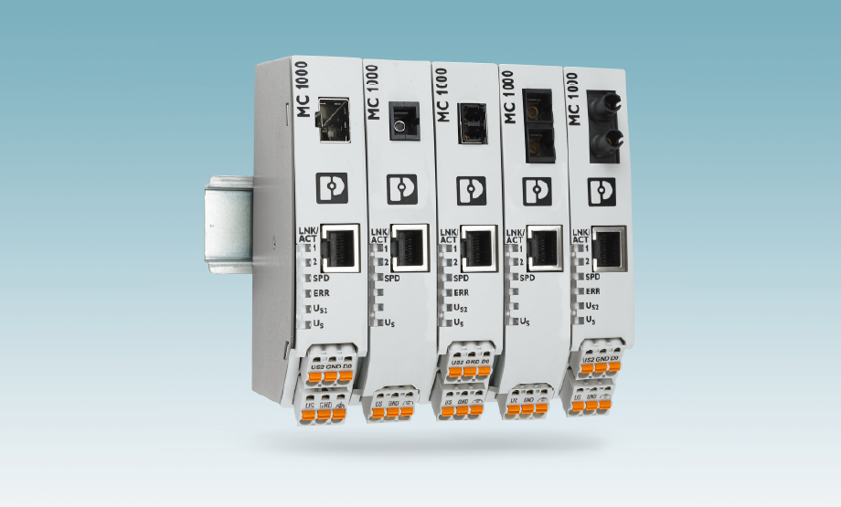 Nueva generación de convertidores de medios Ethernet MC 1000