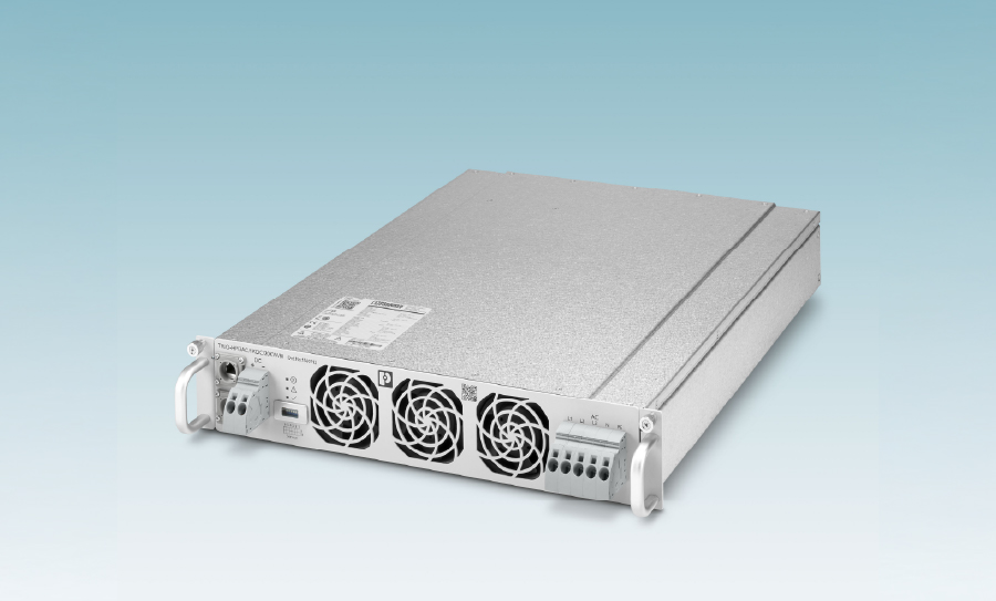 Fuente de alimentación bidireccional para el montaje en rack Phoenix Contact