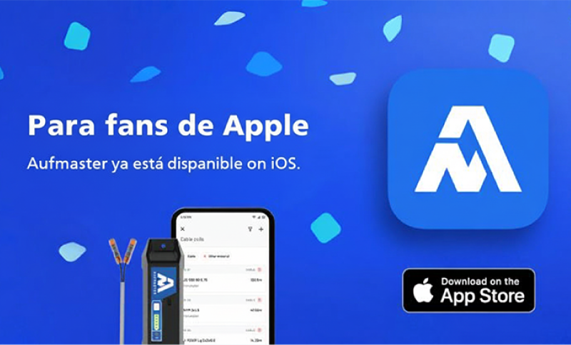 Aufmaster ahora disponible en iOS