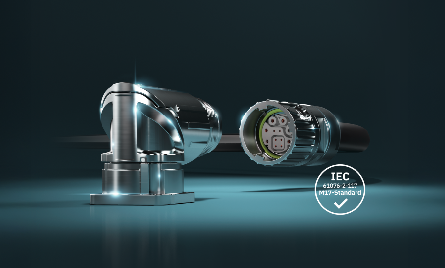 Conectores híbridos M17 PRO conforme a la norma IEC