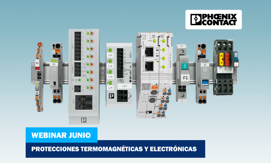 Protecciones Termomagnéticas y Electrónicas para Tableros de Control