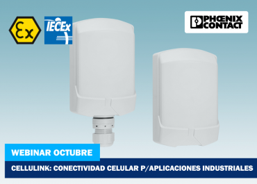 Webinar Phoenix Contact | Cellulink: Conectividad Celular para Aplicaciones Industriales