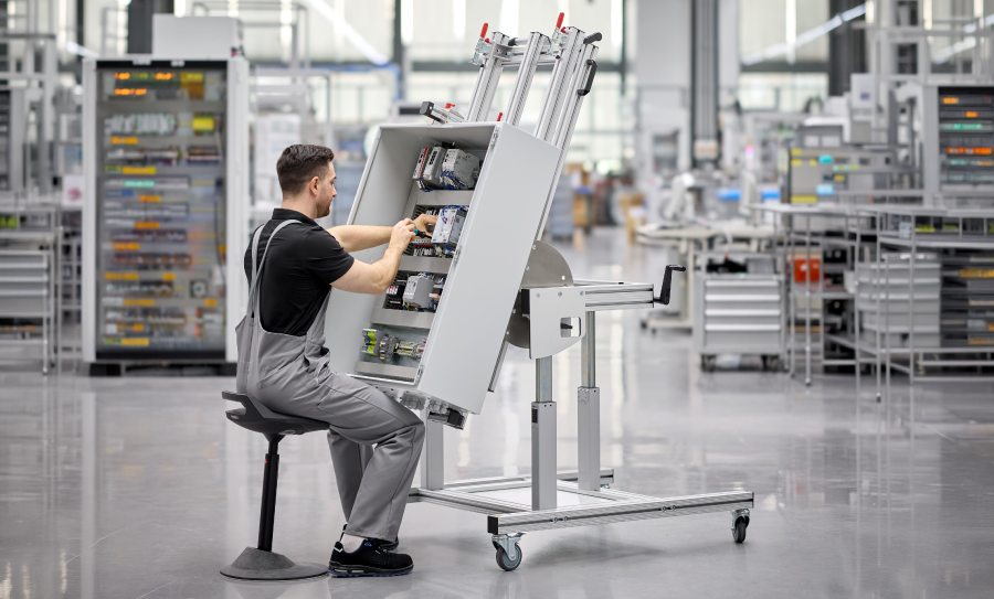 Ergonomía y productividad combinadas en un nuevo banco de montaje