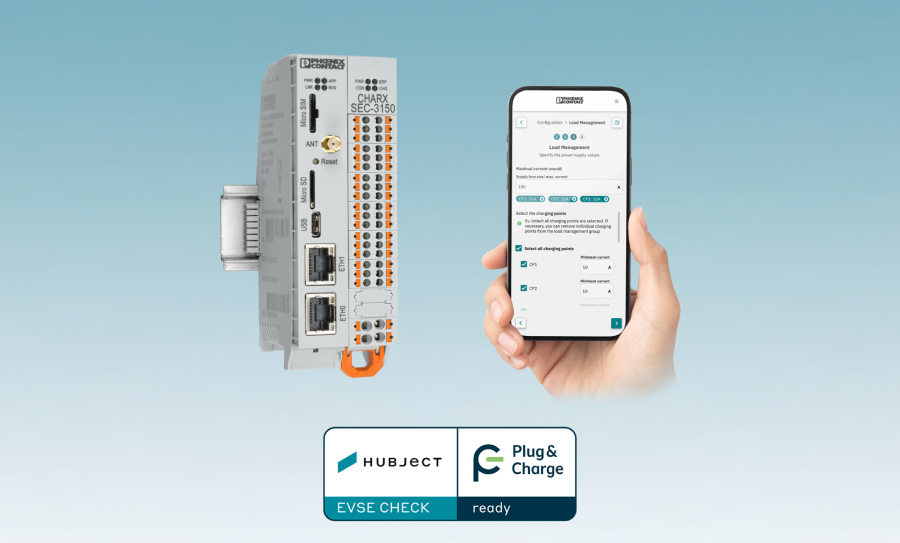 Control de carga AC CHARX control modular